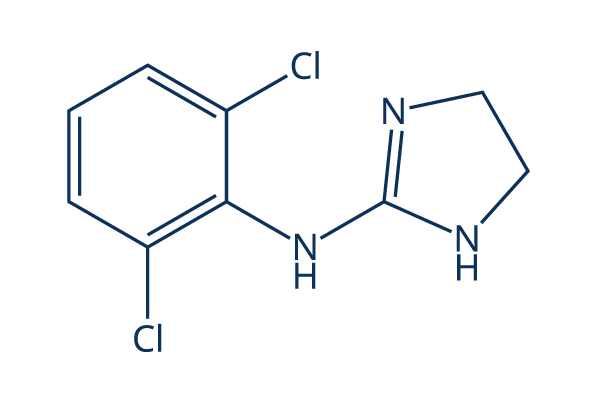 Clonidine化学構造