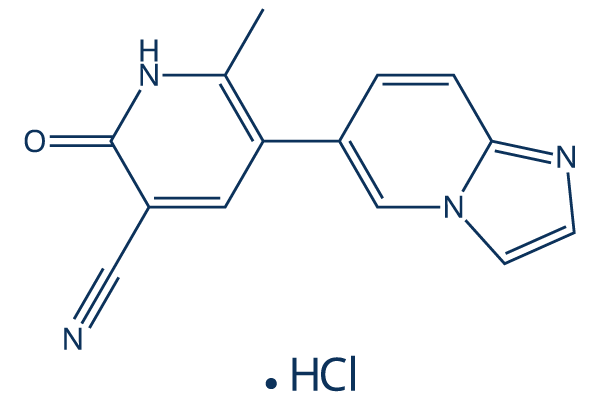 Olprinone Hydrochloride化学構造