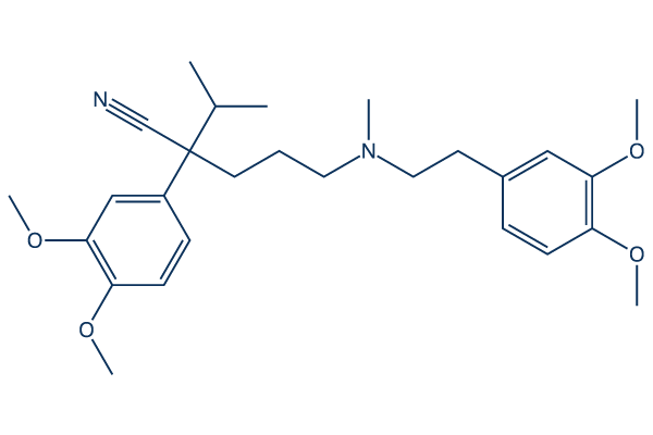 Verapamil化学構造