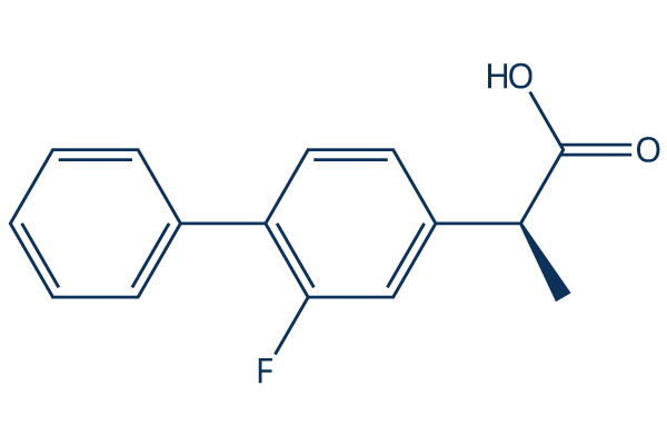 (S)-Flurbiprofen化学構造