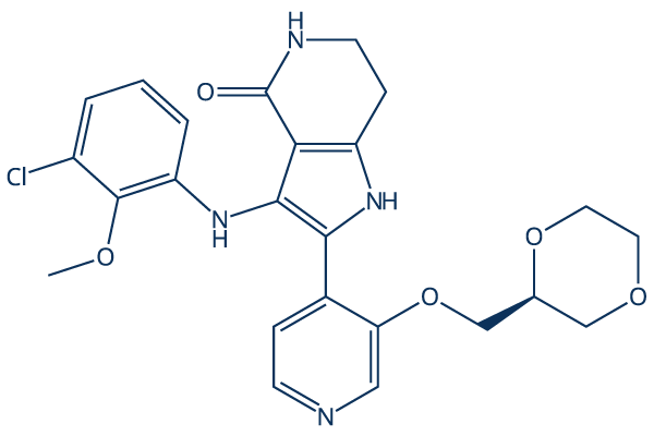 BAY 2927088（Sevabertinib）化学構造