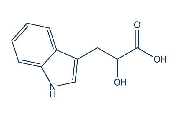 Indolelactic acid化学構造