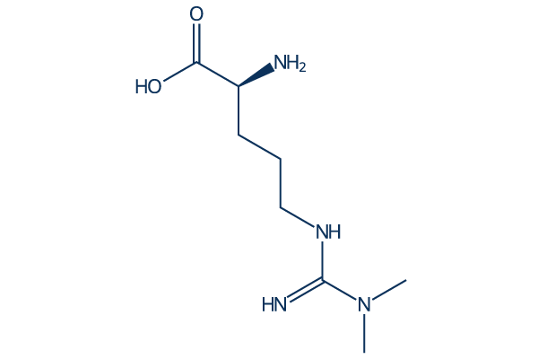 Asymmetric dimethylarginine化学構造