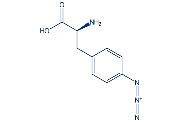 4-Azido-L-phenylalanine化学構造