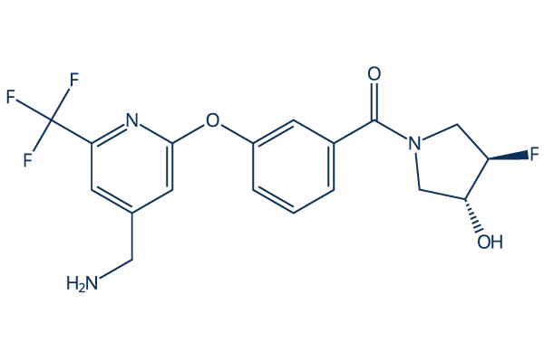Lenumlostat化学構造
