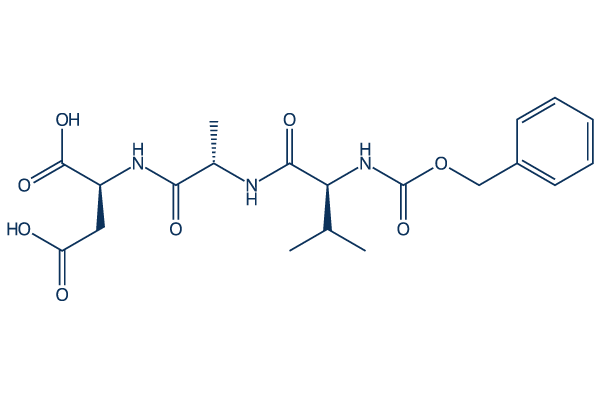 Z-VAD化学構造