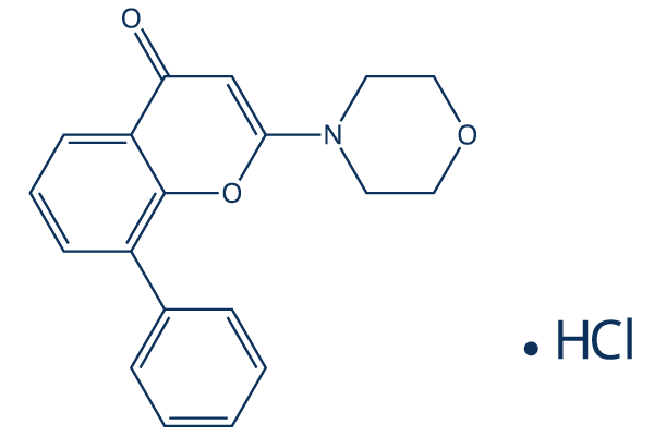 LY294002 hydrochloride化学構造