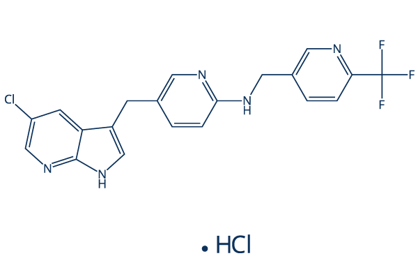 Pexidartinib hydrochloride化学構造