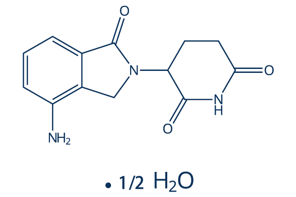 Lenalidomide hemihydrate化学構造