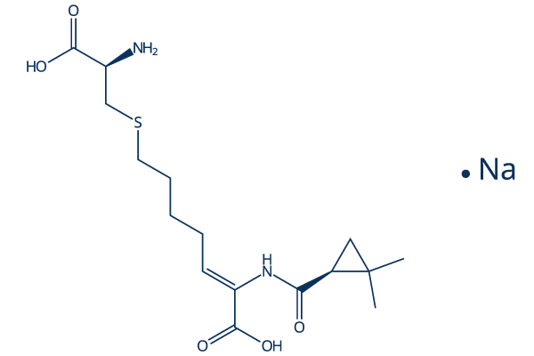 Cilastatin sodium化学構造