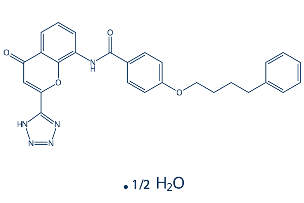 Pranlukast hemihydrate化学構造