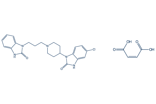 Domperidone monomaleate化学構造