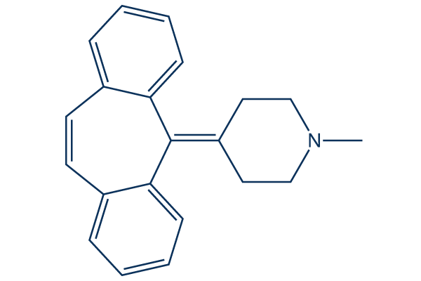cyproheptadine化学構造