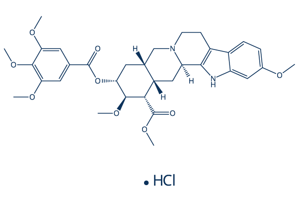 Reserpine hydrochloride化学構造