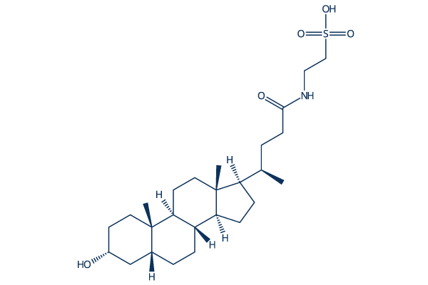 Taurolithocholic acid化学構造
