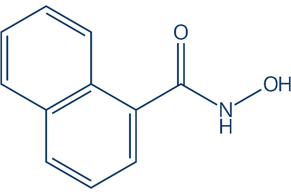 1-Naphthohydroxamic acid化学構造