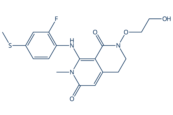 Polfurmetinib化学構造