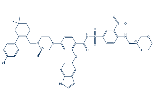 Mesutoclax化学構造