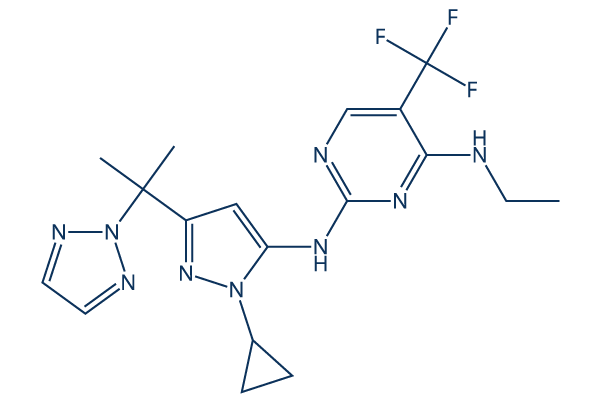 liradasertib化学構造