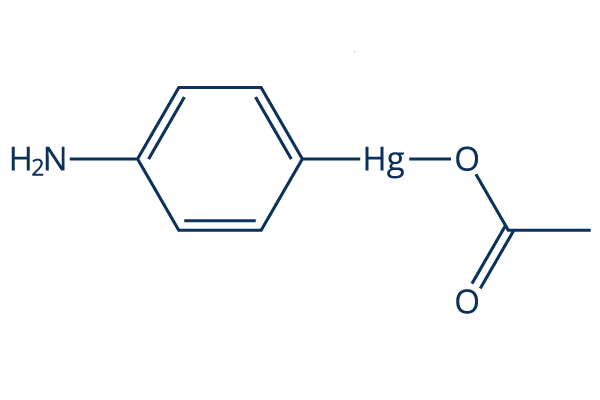 p-Aminophenylmercuric acetate化学構造