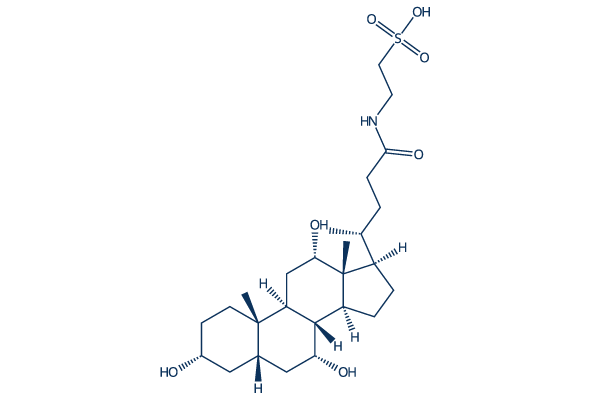 Taurocholic acid化学構造