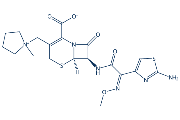 Cefepime化学構造