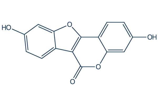 Coumestrol化学構造