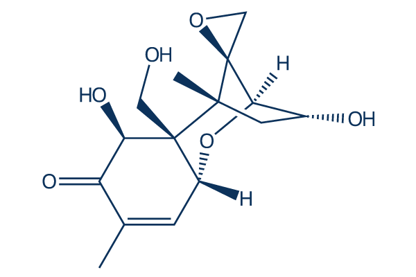 Deoxynivalenol化学構造