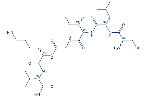 Protease-Activated Receptor-2, amide化学構造