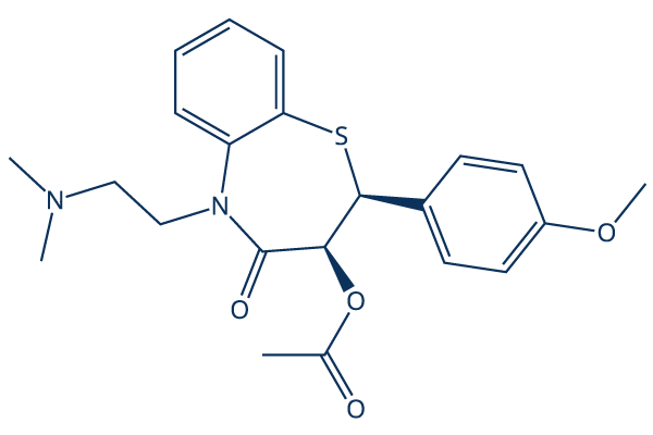 Diltiazem化学構造