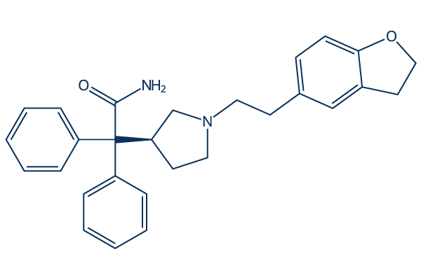 Darifenacin化学構造