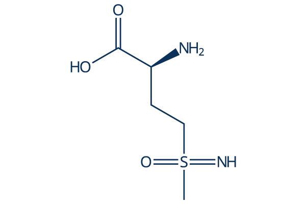L-Methionine-DL-sulfoximine化学構造