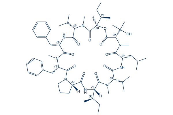 Aureobasidin A化学構造