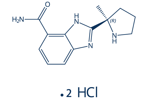 Veliparib dihydrochloride化学構造