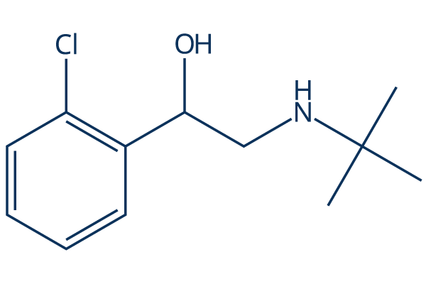 Tulobuterol化学構造