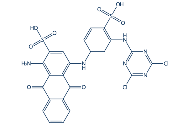 Reactive Blue 4化学構造