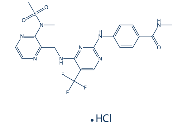 Defactinib hydrochloride化学構造