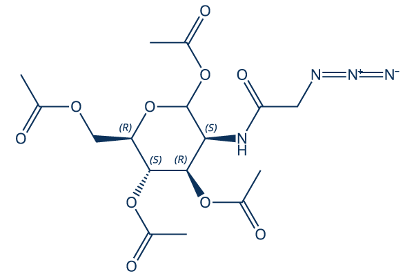 Ac4ManNAz (80% &alpha; isomer)化学構造
