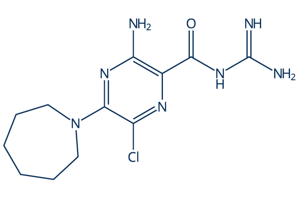 5-(N,N-Hexamethylene)-amiloride化学構造