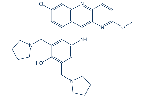 Pyronaridine化学構造