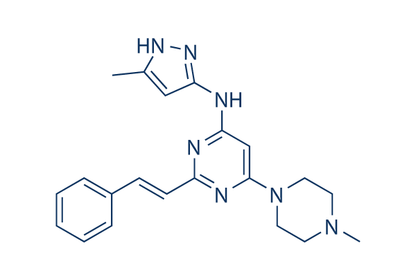 ENMD-2076化学構造