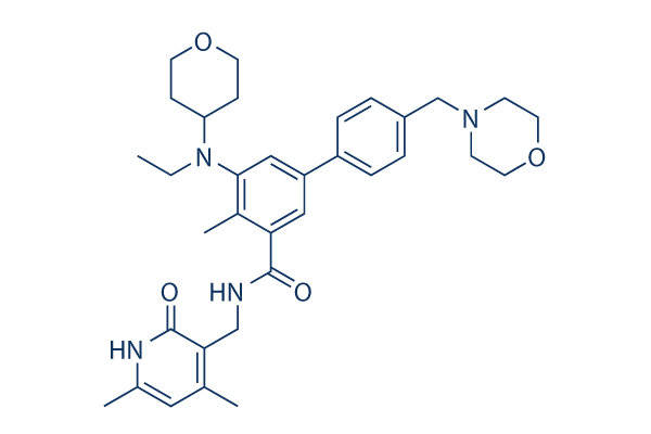Tazemetostat (EPZ-6438)化学構造
