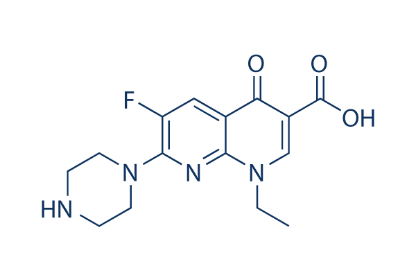 Enoxacin 化学構造