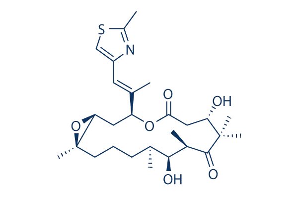 Patupilone (Epothilone B)化学構造