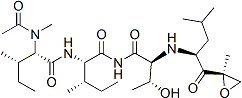 Epoxomicin (BU-4061T)化学構造
