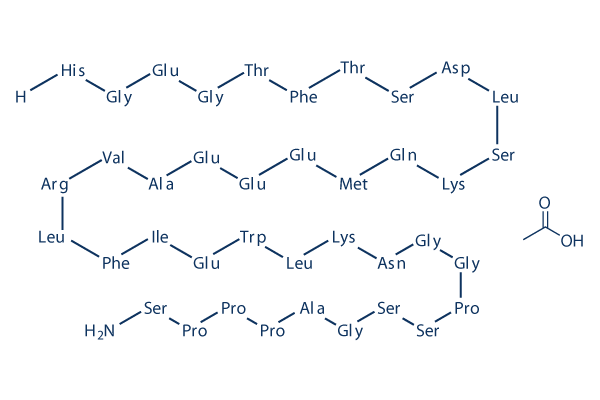 Exenatide Acetate (Exendin-4)化学構造