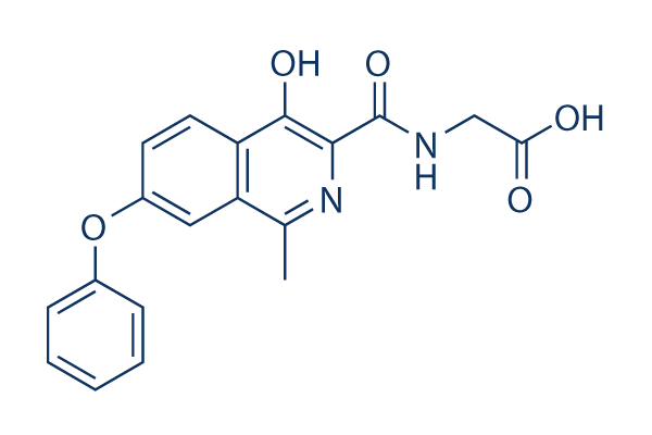 Roxadustat (FG-4592)化学構造