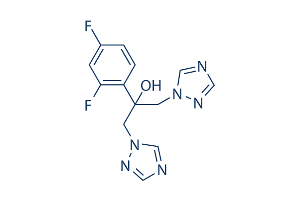 Fluconazole化学構造