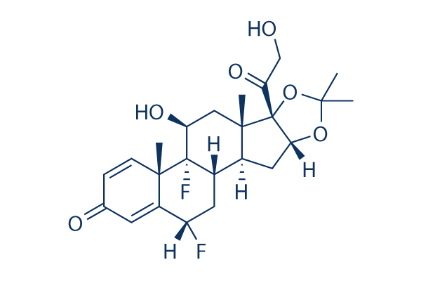 Fluocinolone Acetonide化学構造