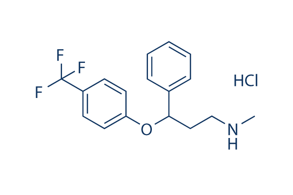 Fluoxetine HCl化学構造